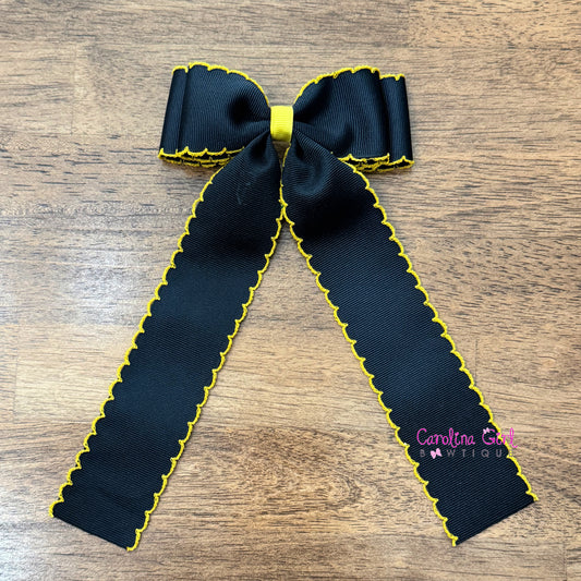 Black w/Yellow Moonstitch  Iowa