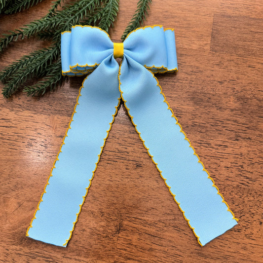 Blue w/Yellow Moonstitch