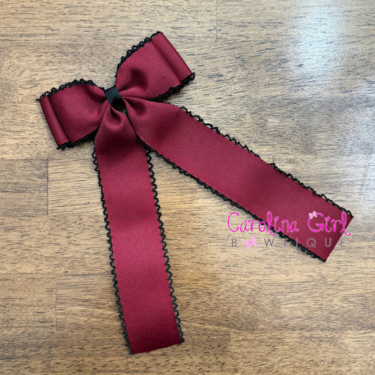 Maroon w/Black Moonstitch  South Carolina