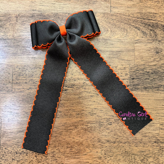 Brown w/Orange Moonstitch