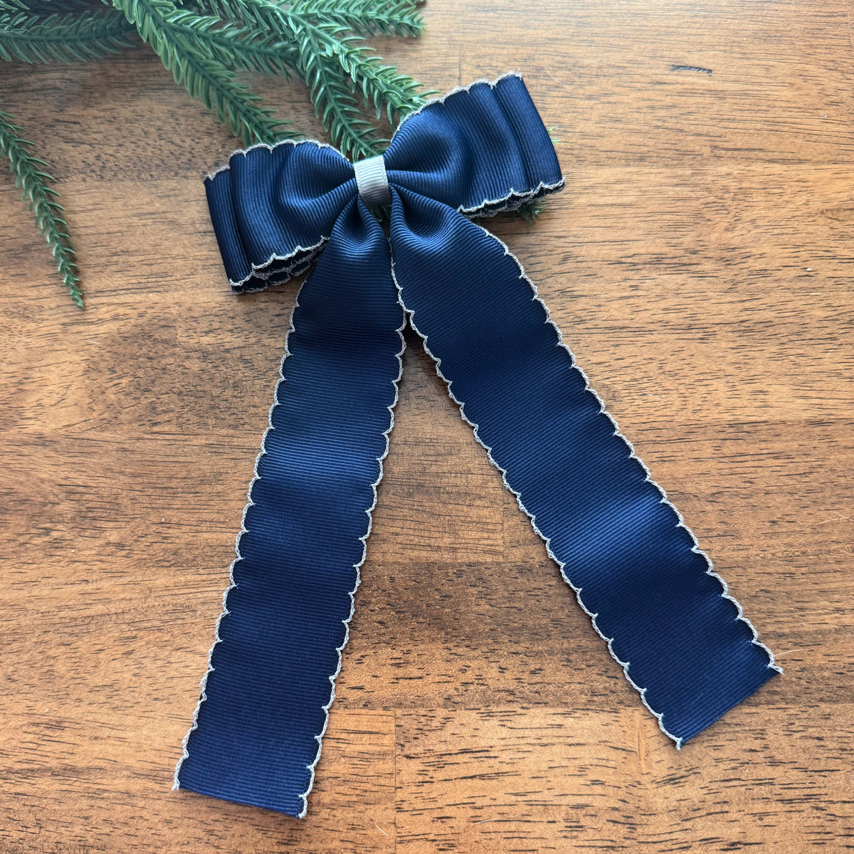 Navy w/Gray  Moonstitch