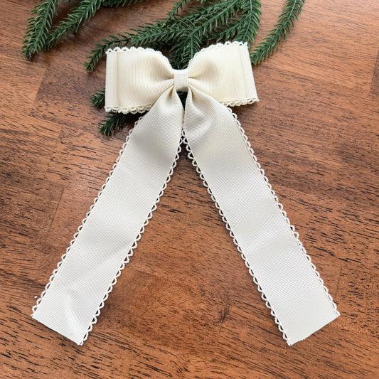 Ivory w/Ivory Moonstitch