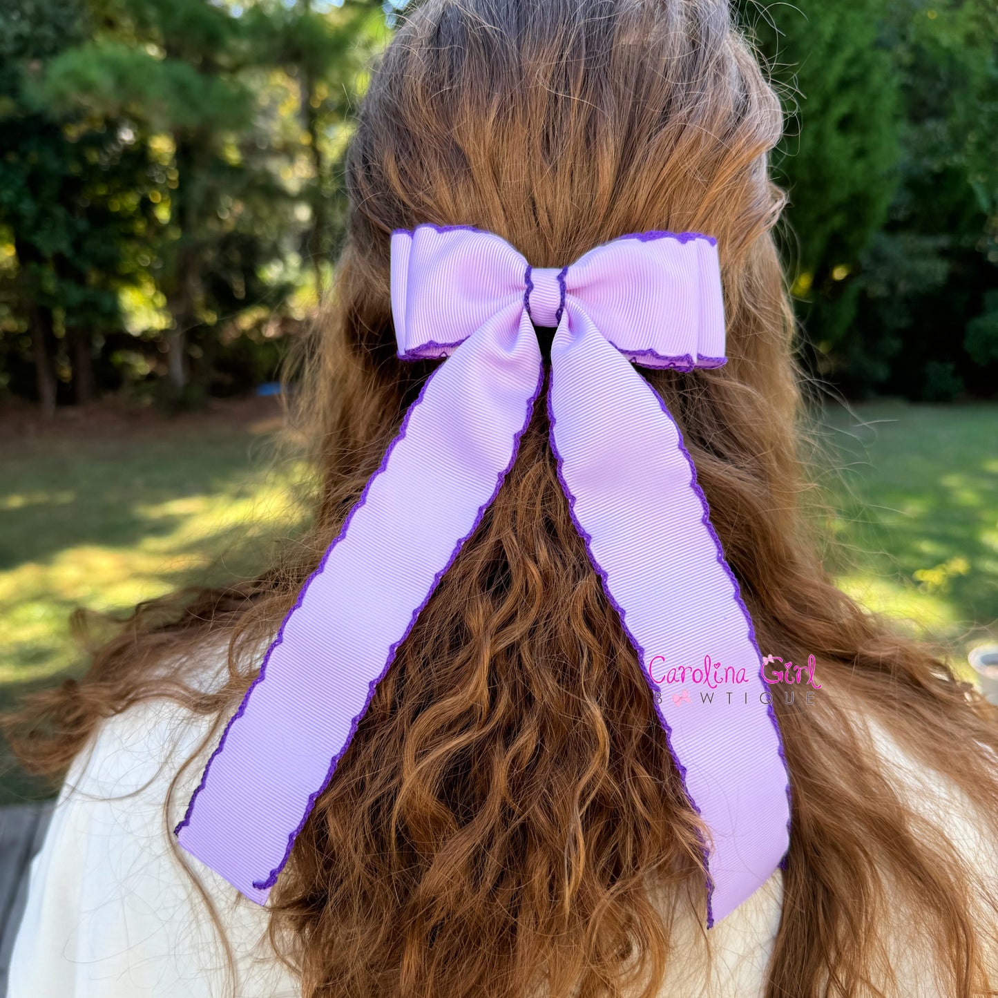 Lavender w/Purple Moonstitch