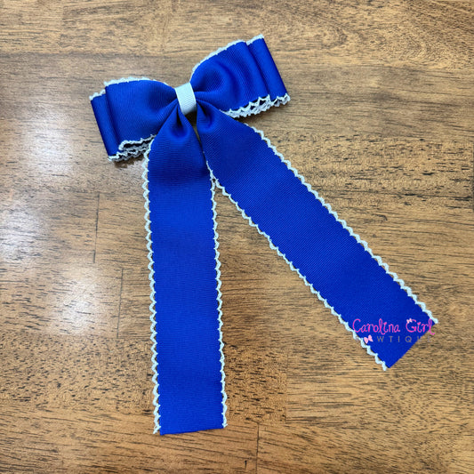 Royal w/White Moonstitch
