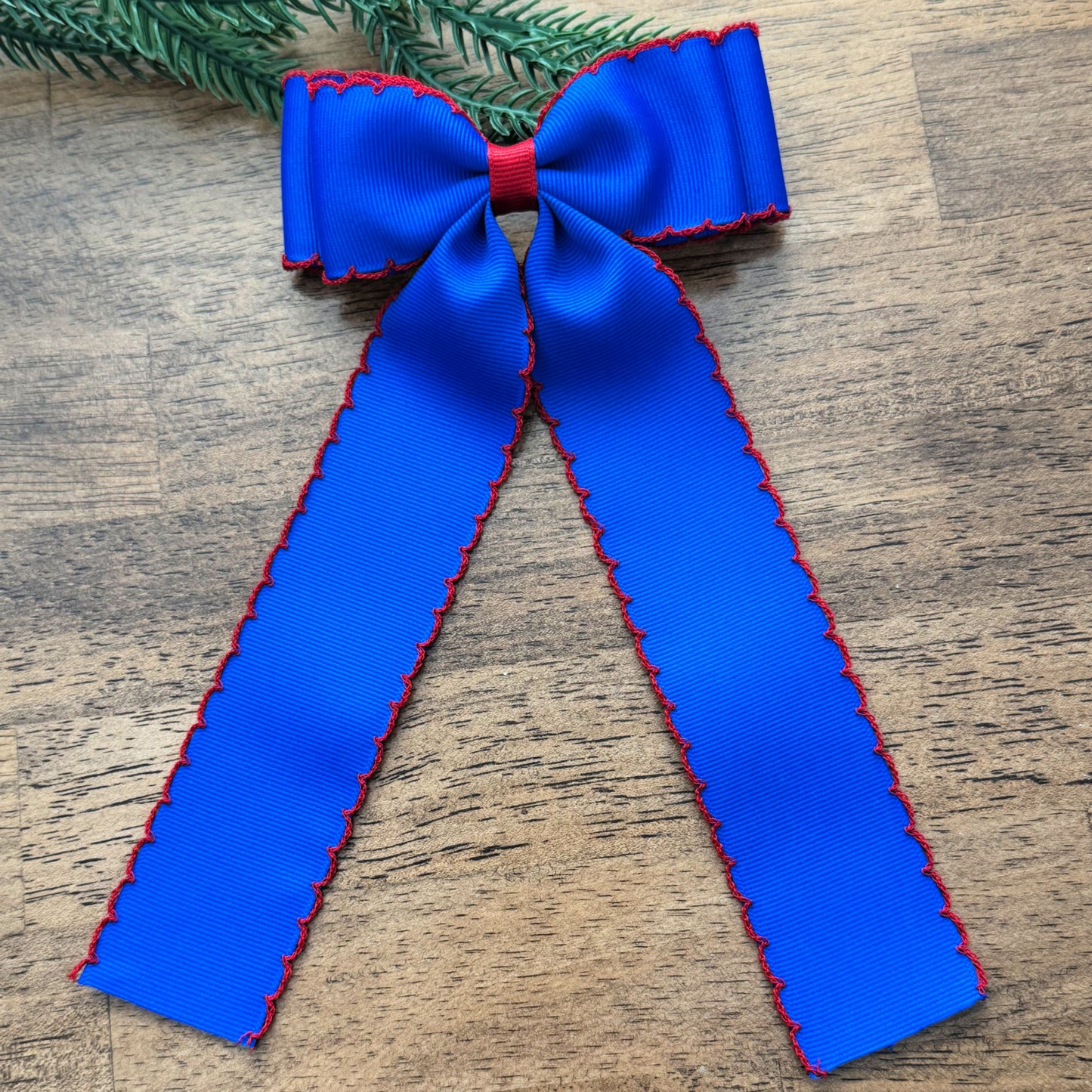 Royal w/Red Moonstitch