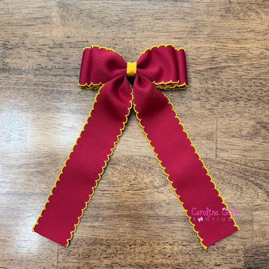 Garnet w/Yellow Moonstitch  FSU
