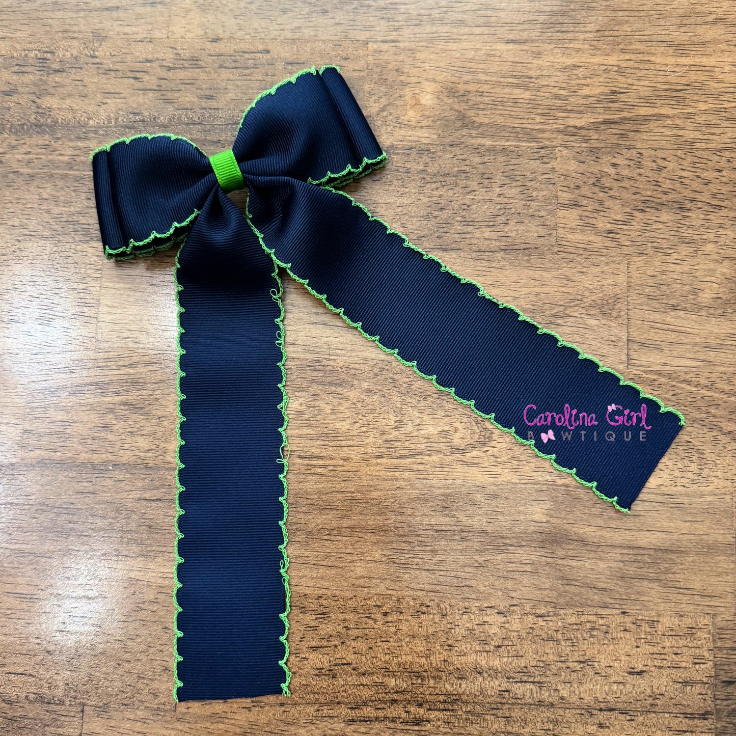 Navy w/Lime Moonstitch
