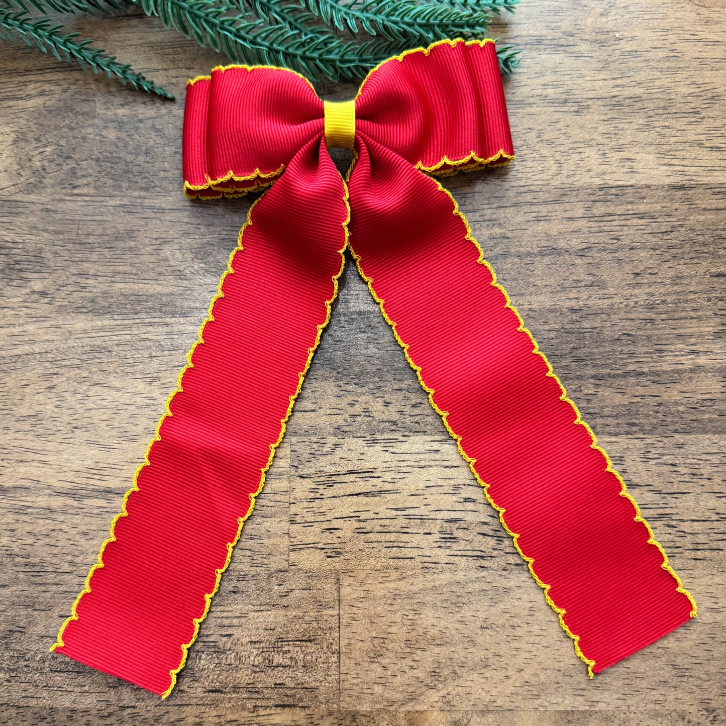 Red w/Yellow Moonstitch Kansas City Chiefs